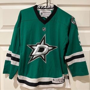 Reebok Dallas Stars Tyler Seguin NHL Hockey Jersey Youth Size S/M Green